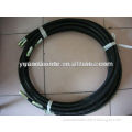 Wire braided flexible fuel delivery hose